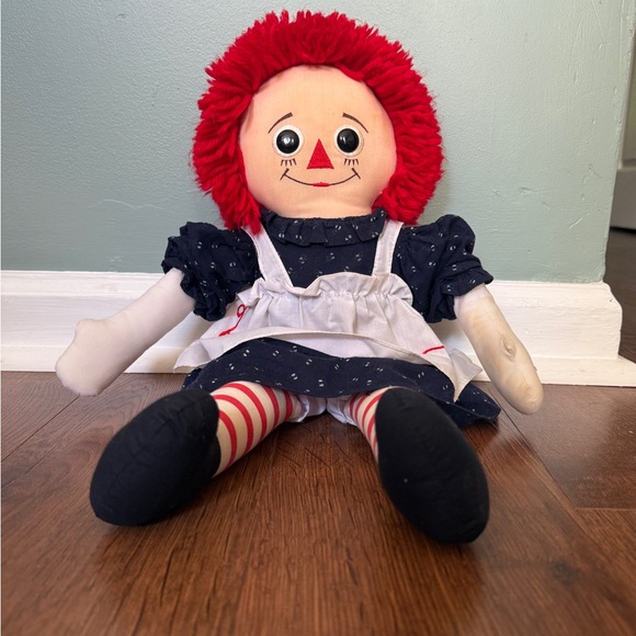 raggedy ann red dress Good Ole' Times Ann, 12 inch doll The Doll Maker The 12 inch plush doll has a soft body that makes it ideal for hugging Valentine Raggedy Ann Doll for